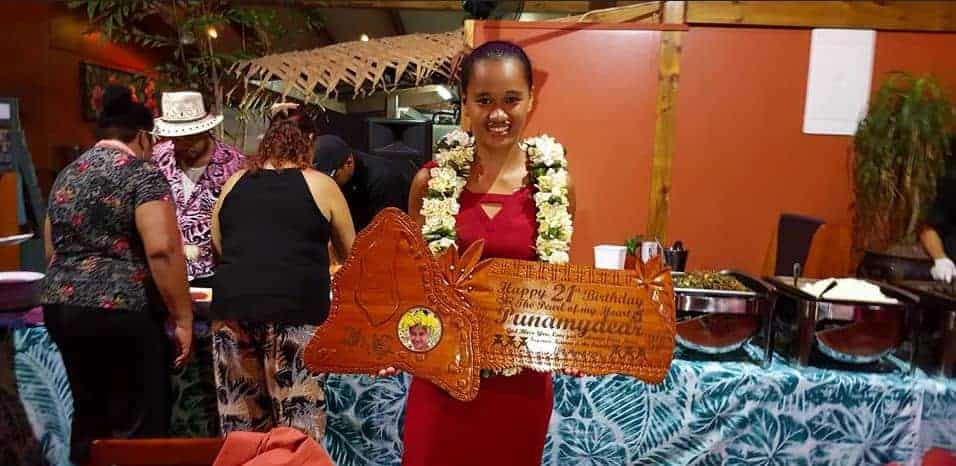 Cook Islands 21st Birthday Keys