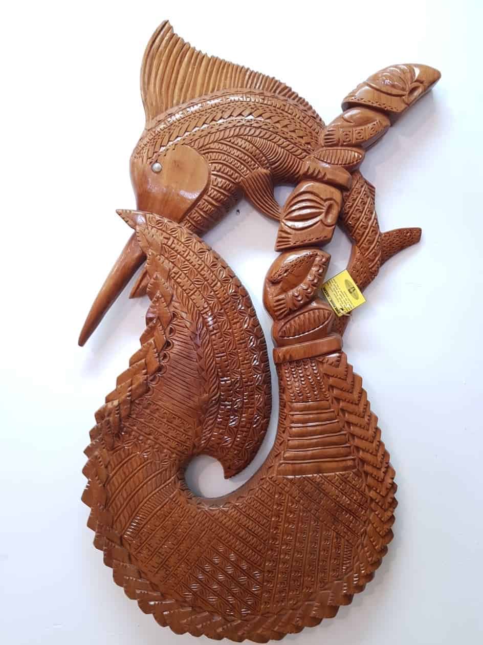 Large Wooden fish hook Island Craft Ltd Since 1942
