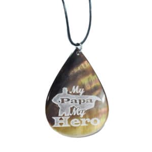 My PAPA my Hero pendant