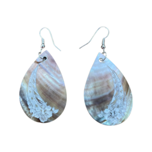 Tear drop Pearlshell earrings
