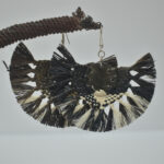 black rito earrings