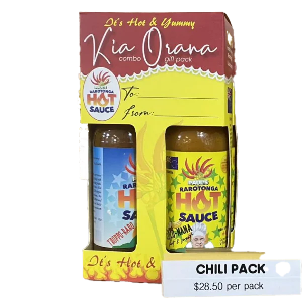 Paul's Rarotonga Hot Sauce - Twin Pack