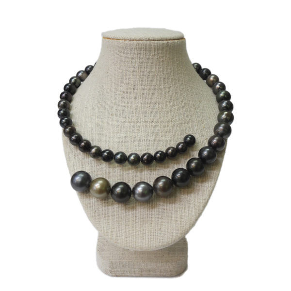 Black Pearl Choker Necklace